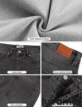 luvamia Skinny Jeans for Women Thin Fleece Lined High Waisted Front Yoke Fall Thermal Stretchy Denim Pants Warm Jeggings