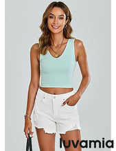 luvamia Jean Shorts for Women High Waisted Stretchy Distressed Denim Shorts Ripped Frayed Raw Hem Summer Casual Shorts
