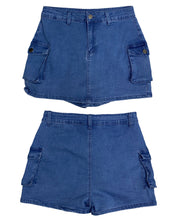 luvamia  Cargo Shorts for Women Casual Summer Skorts Skirts High Waisted Mini Short Skort with Pockets Y2K