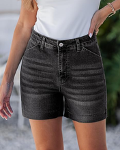 luvamia FleXclusive Jean Shorts for Women High Waisted Trendy Stretchy Denim Shorts 5 Inch Inseam Summer Casual Jorts with Pockets