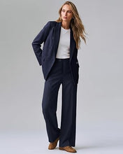 luvamia Pants Suits Women 2 Piece Double Breasted Business Casual Outfits Classic Notch Lapel, Wide Leg Pants, Structured Shoulders, Professional Dressy Pantsuit Set, Office Chic, 2026 Fall Fashion