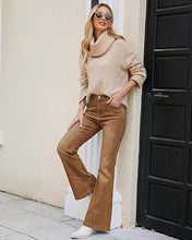 luvamia FleXclusive Flare Jeans for Women Mid Rise Bootcut Denim Pants Distressed Stretchy Denim, Retro Distressed Washed, Chic Y2K Style, Date Night Outfit, Slim Through Knee, Nashville Western Inspired
