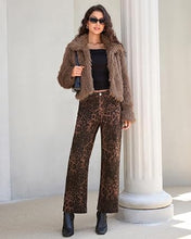 luvamia Faux Fur Jackets for Women Shaggy Crop Coats Fall Winter Outerwear Hook Closure, Long Sleeve, Lapel Collar, Date Night Outfit, Drop Shoulder, Clean Front Design, Long Pile Texture, Solid Color