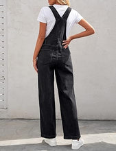luvamia Women's Casual Vintage Overalls Loose Denim Bib Overall Jean Jumpsuits