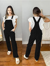 luvamia Women's Casual Vintage Overalls Loose Denim Bib Overall Jean Jumpsuits