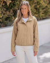 luvamia Jean Jacket Women Funnel Neck Zip Up Oversized Casual Denim Jackets Long Sleeve Short Jackets for Women, Elastic Hem Detail, Side Slant Pockets, Drop Shoulder, No Stretch, Western Fall Outfits