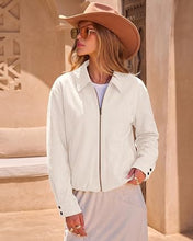 luvamia Faux Suede Jackets for Women Oversized Fall Coats Cropped Outerwear Zip Up, Long Sleeve, Slash Pockets, Modern Western Boho, Lapel Collar, Oversized Bomber Jacket, Drop Shoulder, Gathered Hem