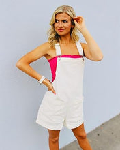 LUVAMIA Women's Denim Jumpsuit Overall Adjustable Sleeveless Stretch Short Romper Jean.