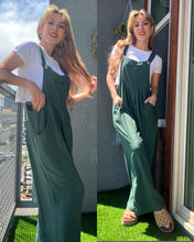 luvamia Jumpsuits for Women Casual Loose Wide Leg Boho Overall Jumpsuit Baggy Summer Outfits with Pockets Bib Overalls