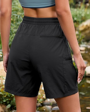 luvamia Hiking Shorts for Women Cargo 7" High Waisted Lightweight Quick Dry Golf Summer Casual Shorts with Pockets