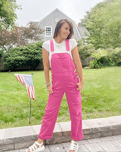luvamia Women's Casual Vintage Overalls Loose Denim Bib Overall Jean Jumpsuits