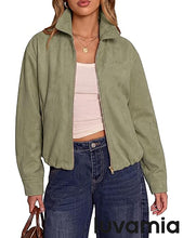 luvamia Faux Suede Jackets for Women Oversized Fall Coats Cropped Outerwear Zip Up, Long Sleeve, Slash Pockets, Modern Western Boho, Lapel Collar, Oversized Bomber Jacket, Drop Shoulder, Gathered Hem