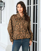 luvamia Faux Suede Leopard Jackets for Women Oversized Zip Up Bomber Coats Cheetah Animal Print Fall Jackets, Snap-Button Shoulder Tabs, Inner Lining, 2026 Trendy Fall Winter Coats, Western Outfits