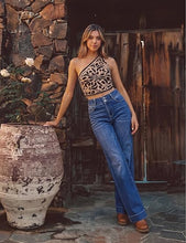 luvamia FleXcLusive Wide Leg Jeans for Women Trendy High Waisted Stretchy Denim Pants Wide Leg Pants, High Rise, 29.5" Inseam, 90s, Baggy Straight Leg Jeans, Stretch, Button Front, Western Denim Outfit for Women
