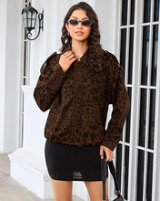 luvamia Faux Suede Leopard Jackets for Women Oversized Zip Up Bomber Coats Cheetah Animal Print Fall Jackets, Snap-Button Shoulder Tabs, Inner Lining, 2026 Trendy Fall Winter Coats, Western Outfits