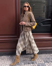 luvamia Faux Suede Jackets Women Oversized Cropped Funnel Neck Zip Up Coats Soft Faux Suede, Stand Collar, Loose Fit, Front Zipper, Modern Bomber Silhouette & Adjustable Hem, Fall Essential Outerwear