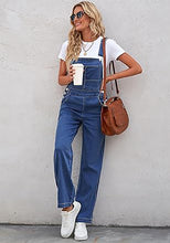 luvamia Women's Casual Vintage Overalls Loose Denim Bib Overall Jean Jumpsuits