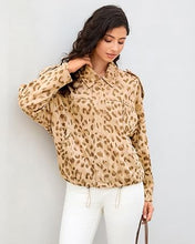 luvamia Faux Suede Leopard Jackets for Women Oversized Zip Up Bomber Coats Cheetah Animal Print Fall Jackets, Snap-Button Shoulder Tabs, Inner Lining, 2026 Trendy Fall Winter Coats, Western Outfits