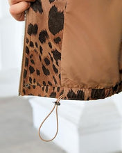 luvamia Faux Suede Leopard Jackets for Women Oversized Zip Up Bomber Coats Cheetah Animal Print Fall Jackets, Snap-Button Shoulder Tabs, Inner Lining, 2026 Trendy Fall Winter Coats, Western Outfits