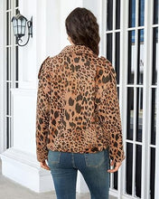 luvamia Faux Suede Leopard Jackets for Women Oversized Zip Up Bomber Coats Cheetah Animal Print Fall Jackets, Snap-Button Shoulder Tabs, Inner Lining, 2026 Trendy Fall Winter Coats, Western Outfits