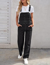 luvamia Women's Casual Vintage Overalls Loose Denim Bib Overall Jean Jumpsuits