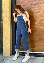 luvamia Women's Casual Vintage Overalls Loose Denim Bib Overall Jean Jumpsuits