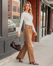 luvamia FleXcLusive Wide Leg Jeans for Women Trendy High Waisted Stretchy Denim Pants Wide Leg Pants, High Rise, 29.5" Inseam, 90s, Baggy Straight Leg Jeans, Stretch, Button Front, Western Denim Outfit for Women