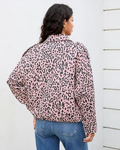 luvamia Faux Suede Leopard Jackets for Women Oversized Zip Up Bomber Coats Cheetah Animal Print Fall Jackets, Snap-Button Shoulder Tabs, Inner Lining, 2026 Trendy Fall Winter Coats, Western Outfits