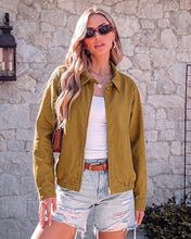 luvamia Oversized Jean Jacket Women Zip Up Bomber Denim Jacket Fall Outfits Modern Bomber Silhouette, Loose Fall Jackets, Elasticized Hem, Button-Tab Collar, Dropped Shoulders, Trendy Western Outfits