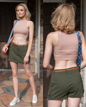 luvamia  Cargo Shorts for Women Casual Summer Skorts Skirts High Waisted Mini Short Skort with Pockets Y2K