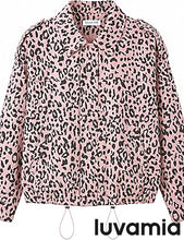 luvamia Faux Suede Leopard Jackets for Women Oversized Zip Up Bomber Coats Cheetah Animal Print Fall Jackets, Snap-Button Shoulder Tabs, Inner Lining, 2026 Trendy Fall Winter Coats, Western Outfits