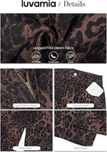 luvamia FleXcLusive Barrel Jeans Women High Waisted Baggy Leopard Cheetah Denim Pants Wide Leg Jeans for Women Trendy Stretchy, Ankle Length, Front Seam, Loose Fit, 27.5 Inch Inseam, Country Concert Outfits