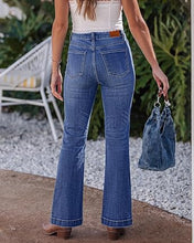 luvamia FleXclusive Bootcut Jeans for Women Trendy Mid Rise Stretch Western Denim Pants 90s, Vintage, Mid Waist, Flare, Boot cut Leg, Stretchy Jeans, 30.5" Inseam, Casual, Western Country Concert Outfits for Women