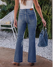 luvamia FleXclusive Bootcut Jeans for Women Trendy Mid Rise Stretch Western Denim Pants 90s, Vintage, Mid Waist, Flare, Boot cut Leg, Stretchy Jeans, 30.5" Inseam, Casual, Western Country Concert Outfits for Women