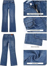 luvamia FleXclusive Bootcut Jeans for Women Trendy Mid Rise Stretch Western Denim Pants 90s, Vintage, Mid Waist, Flare, Boot cut Leg, Stretchy Jeans, 30.5" Inseam, Casual, Western Country Concert Outfits for Women