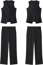 luvamia Two Piece Sets for Women Vest Pantsuits Set Dressy Business Casual Outfits