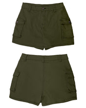 luvamia  Cargo Shorts for Women Casual Summer Skorts Skirts High Waisted Mini Short Skort with Pockets Y2K