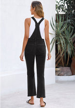 luvamia FleXclusive Women's Casual Adjustable Strap fit Jumpsuit with Pocket Jeans Trouse