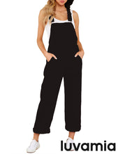 luvamia Women's Casual Vintage Overalls Loose Denim Bib Overall Jean Jumpsuits