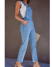 luvamia FleXclusive Women's Casual Adjustable Strap fit Jumpsuit with Pocket Jeans Trouse