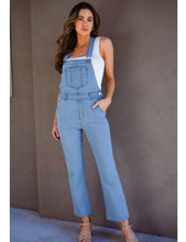 luvamia FleXclusive Women's Casual Adjustable Strap fit Jumpsuit with Pocket Jeans Trouse