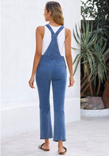 luvamia FleXclusive Women's Casual Adjustable Strap fit Jumpsuit with Pocket Jeans Trouse