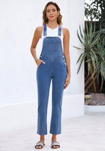 luvamia FleXclusive Women's Casual Adjustable Strap fit Jumpsuit with Pocket Jeans Trouse