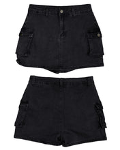 luvamia  Cargo Shorts for Women Casual Summer Skorts Skirts High Waisted Mini Short Skort with Pockets Y2K
