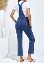 luvamia FleXclusive Women's Casual Adjustable Strap fit Jumpsuit with Pocket Jeans Trouse