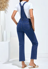 luvamia FleXclusive Women's Casual Adjustable Strap fit Jumpsuit with Pocket Jeans Trouse