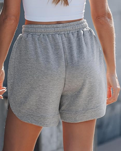 luvamia Sweat Shorts for Women High Waisted Pull On Elastic Waist Loose Fit Comfy Lounge Casual Summer Athleisure Shorts