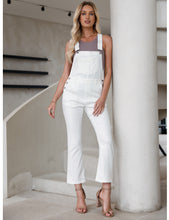luvamia FleXclusive Women's Casual Adjustable Strap fit Jumpsuit with Pocket Jeans Trouse