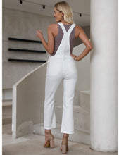 luvamia FleXclusive Women's Casual Adjustable Strap fit Jumpsuit with Pocket Jeans Trouse