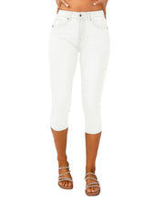 luvamia Womens Capri Jeans for Women High Waisted Skinny Ripped Jean Denim Pants